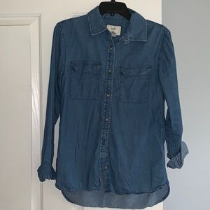 Denim styled shirt